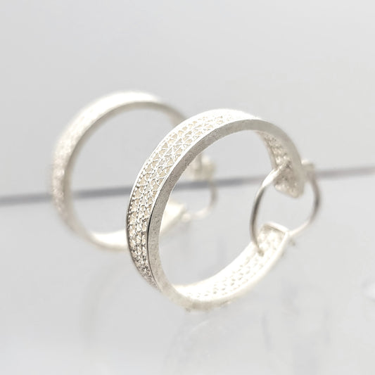 Flat Round Hoops