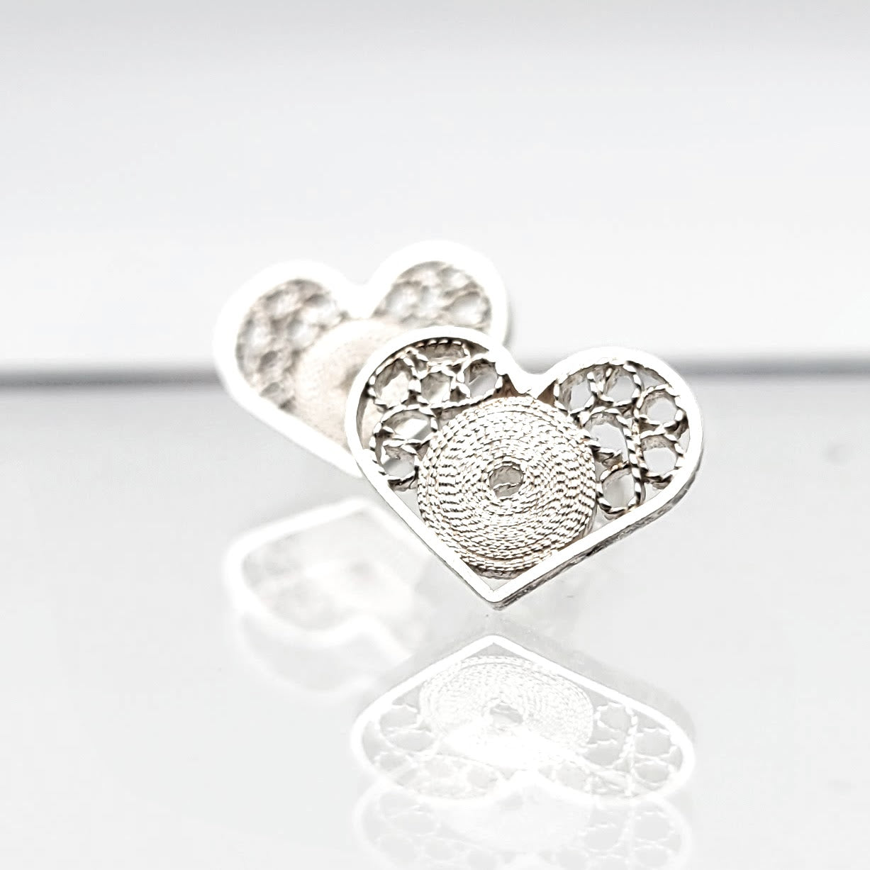 Heart Studs