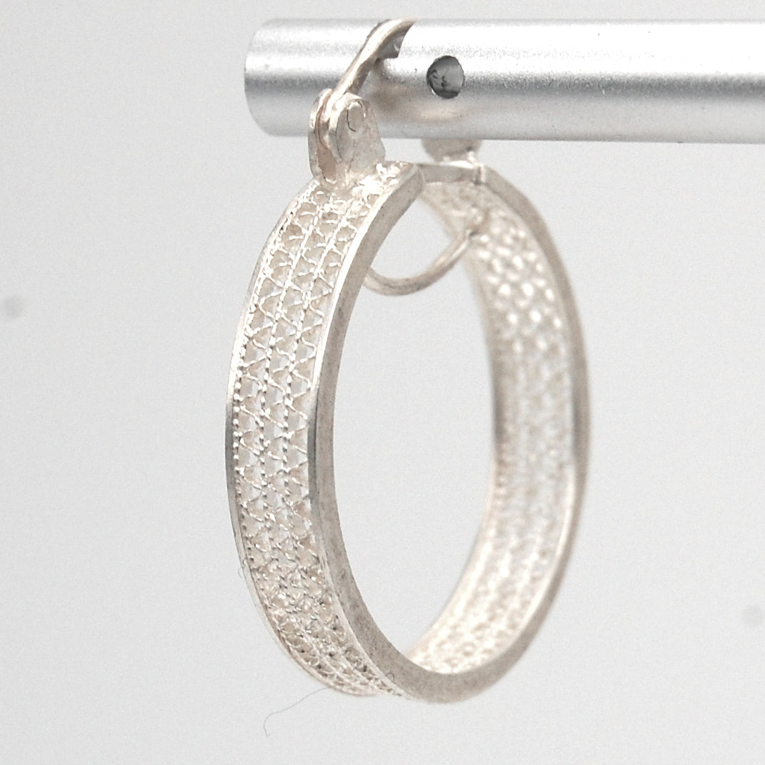 Flat Round Hoops